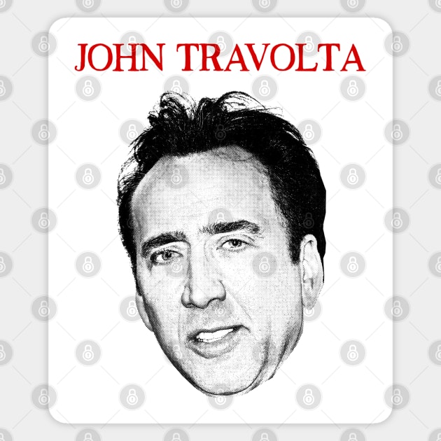 John Travolta Sticker by DankFutura